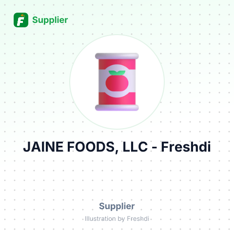 JAINE FOODS, LLC – summary card, no photo uploaded yet