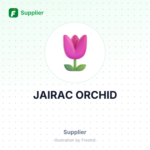 JAIRAC ORCHID – summary card, no photo uploaded yet