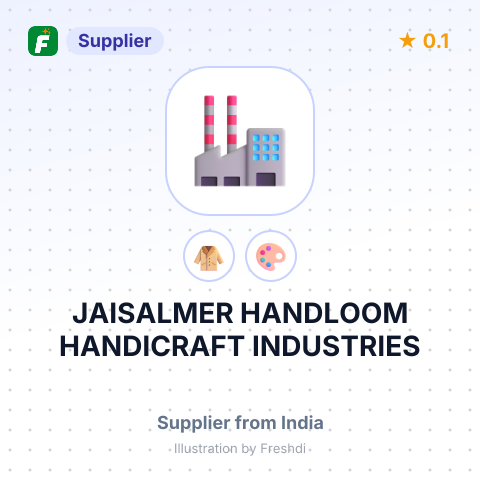 JAISALMER HANDLOOM HANDICRAFT INDUSTRIES – summary card, no photo uploaded yet