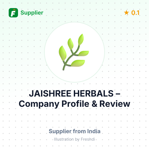 JAISHREE HERBALS – summary card, no photo uploaded yet