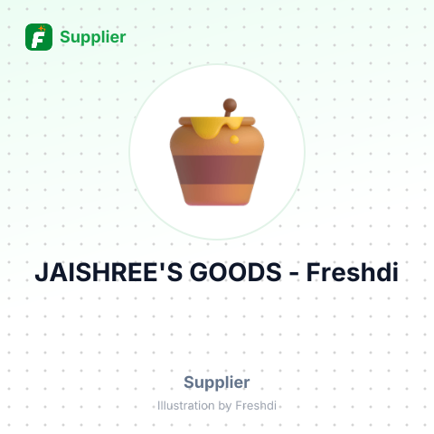 JAISHREE'S GOODS – summary card, no photo uploaded yet