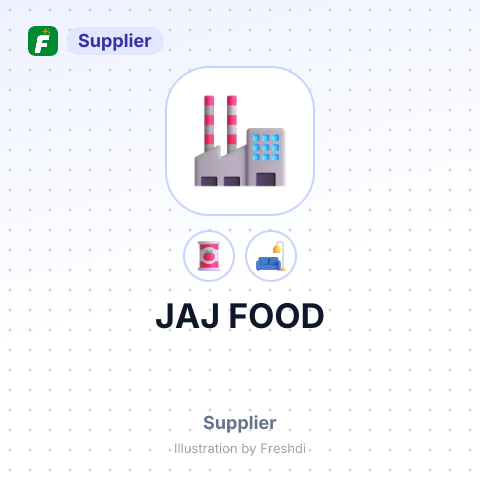 JAJ FOOD – summary card, no photo uploaded yet