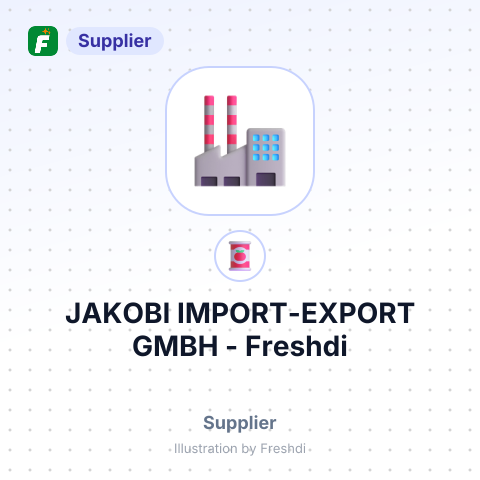 JAKOBI IMPORT-EXPORT GMBH – summary card, no photo uploaded yet
