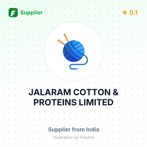 JALARAM COTTON & PROTEINS LIMITED – summary card, no photo uploaded yet