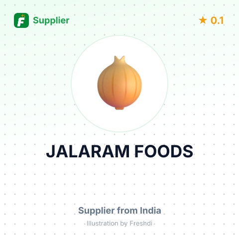JALARAM FOODS – summary card, no photo uploaded yet
