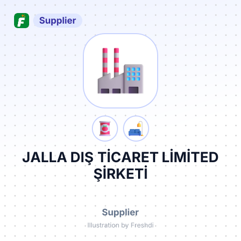 JALLA DIŞ TİCARET LİMİTED ŞİRKETİ – summary card, no photo uploaded yet