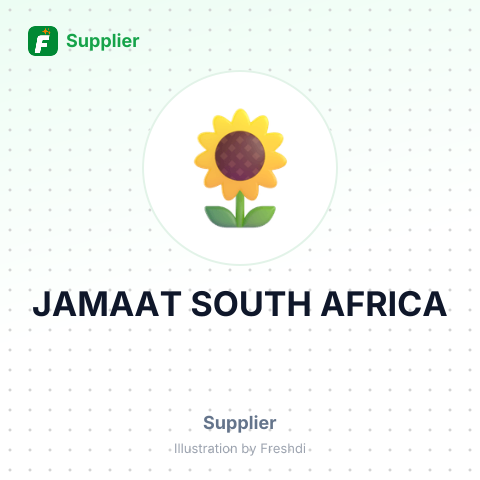 JAMAAT SOUTH AFRICA – summary card, no photo uploaded yet