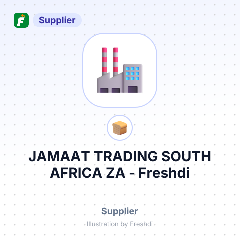 JAMAAT TRADING SOUTH AFRICA ZA – summary card, no photo uploaded yet