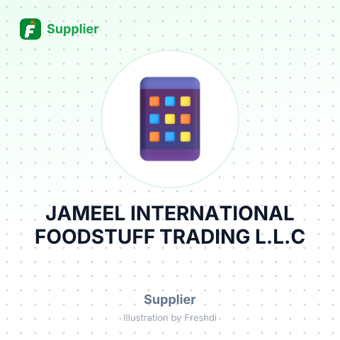 JAMEEL INTERNATIONAL FOODSTUFF TRADING L.L.C – summary card, no photo uploaded yet