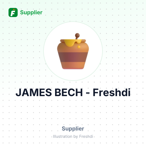 JAMES BECH – summary card, no photo uploaded yet