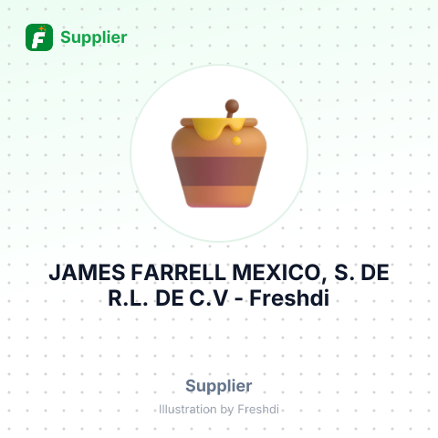JAMES FARRELL MEXICO, S. DE R.L. DE C.V – summary card, no photo uploaded yet