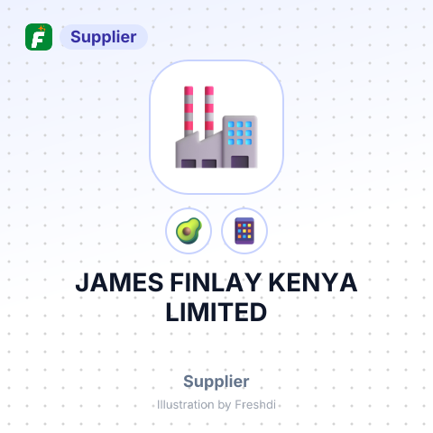 JAMES FINLAY KENYA LIMITED – summary card, no photo uploaded yet