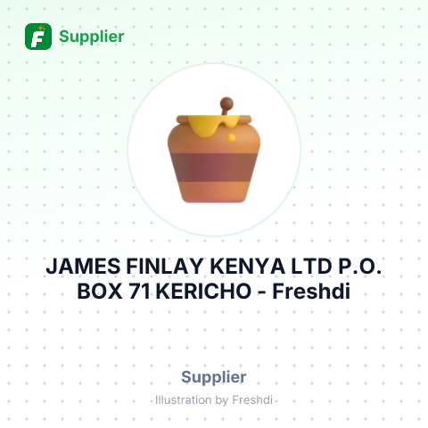 JAMES FINLAY KENYA LTD P.O. BOX 71 KERICHO – summary card, no photo uploaded yet