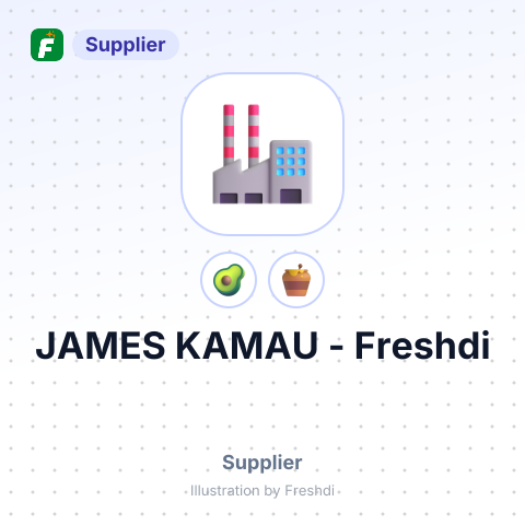 JAMES KAMAU – summary card, no photo uploaded yet