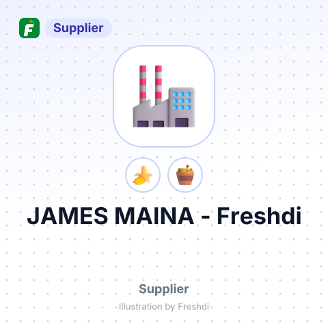 JAMES MAINA – summary card, no photo uploaded yet