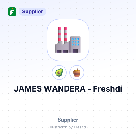 JAMES WANDERA – summary card, no photo uploaded yet