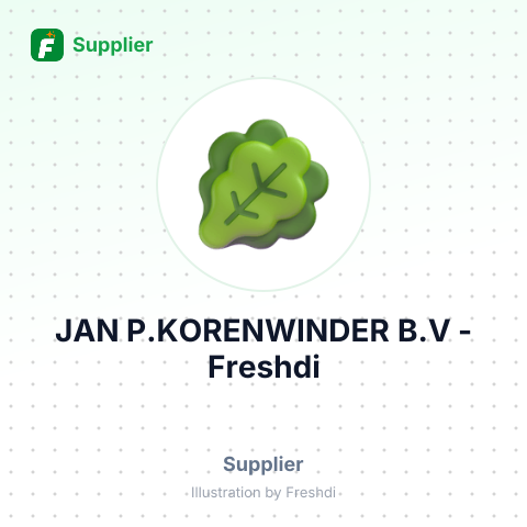 JAN P.KORENWINDER B.V – summary card, no photo uploaded yet