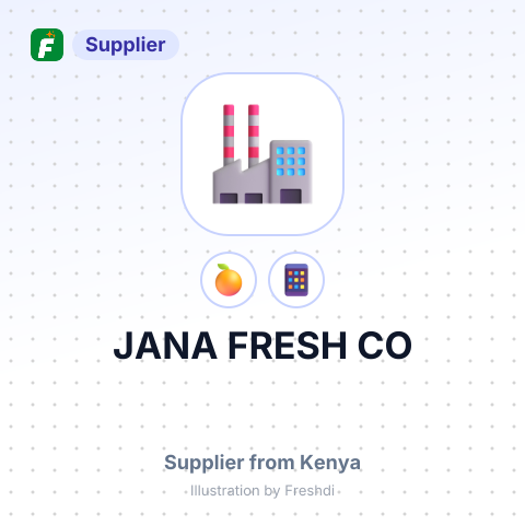 JANA FRESH CO – summary card, no photo uploaded yet