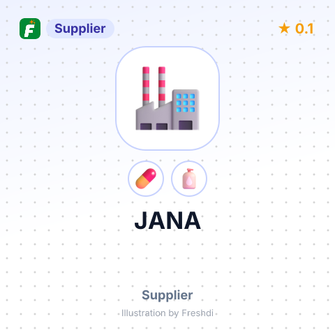 JANA – summary card, no photo uploaded yet