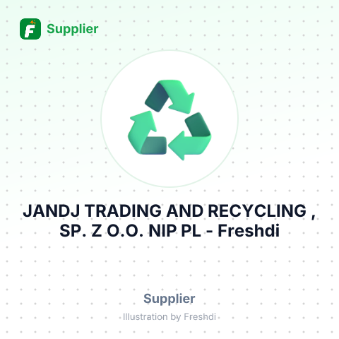 JANDJ TRADING AND RECYCLING , SP. Z O.O. NIP PL – summary card, no photo uploaded yet