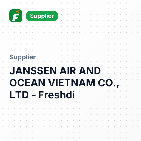 JANSSEN AIR AND OCEAN VIETNAM CO., LTD – summary card, no photo uploaded yet
