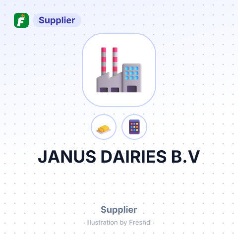 JANUS DAIRIES B.V – summary card, no photo uploaded yet