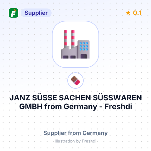 JANZ SÜSSE SACHEN SÜSSWAREN GMBH – summary card, no photo uploaded yet