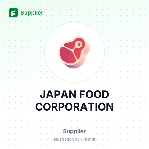 JAPAN FOOD CORPORATION – summary card, no photo uploaded yet