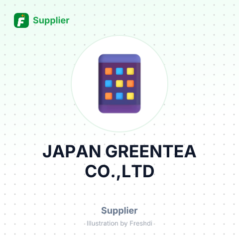 JAPAN GREENTEA CO.,LTD – summary card, no photo uploaded yet