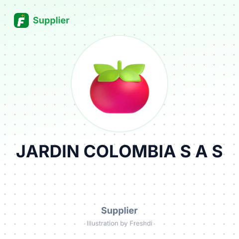 JARDIN COLOMBIA S A S – summary card, no photo uploaded yet