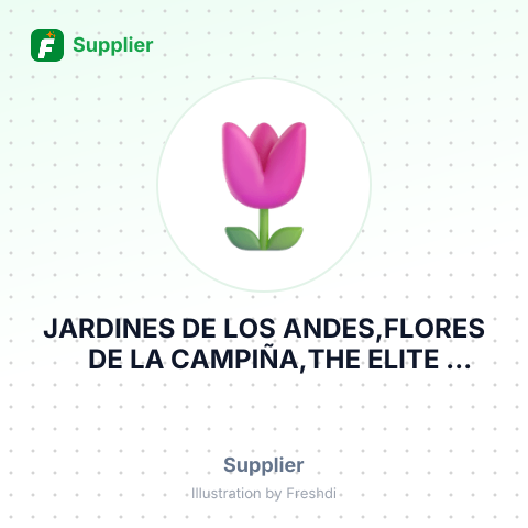 JARDINES DE LOS ANDES,FLORES DE LA CAMPIÑA,THE ELITE FLOWER,MULTIFLORA – summary card, no photo uploaded yet