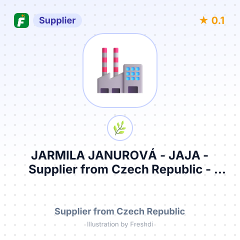 JARMILA JANUROVÁ - JAJA – summary card, no photo uploaded yet