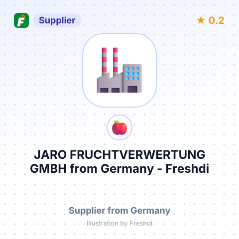 JARO FRUCHTVERWERTUNG GMBH – summary card, no photo uploaded yet