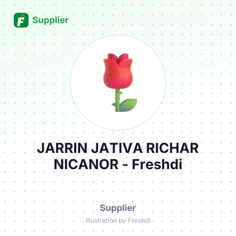 JARRIN JATIVA RICHAR NICANOR – summary card, no photo uploaded yet