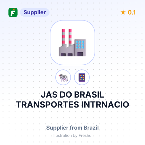 JAS DO BRASIL TRANSPORTES INTRNACIO – summary card, no photo uploaded yet