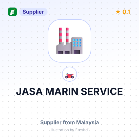 JASA MARIN SERVICE – summary card, no photo uploaded yet