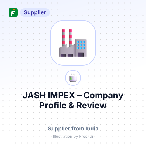 JASH IMPEX – summary card, no photo uploaded yet