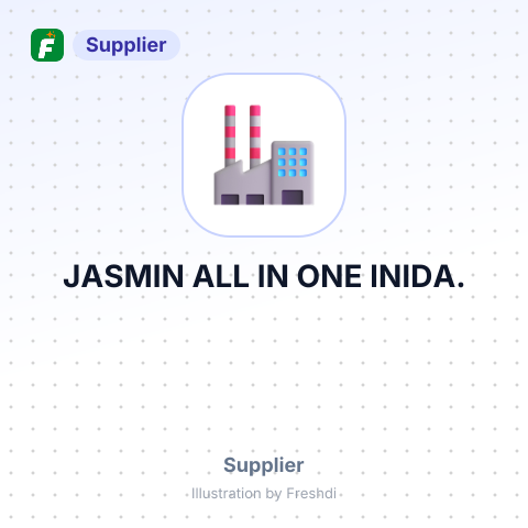 JASMIN ALL IN ONE INIDA. – summary card, no photo uploaded yet