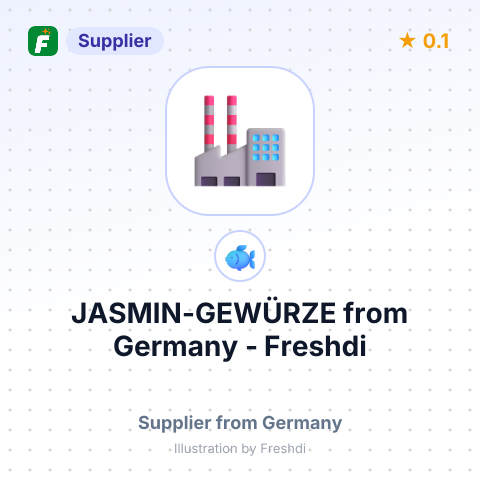 JASMIN-GEWÜRZE – summary card, no photo uploaded yet