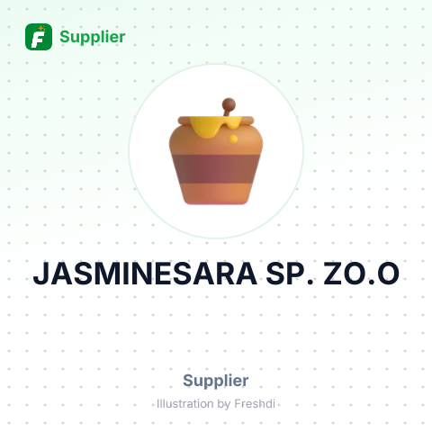 JASMINESARA SP. ZO.O – summary card, no photo uploaded yet
