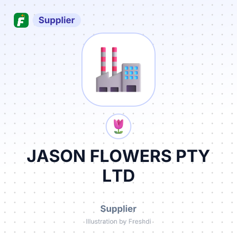 JASON FLOWERS PTY LTD – summary card, no photo uploaded yet