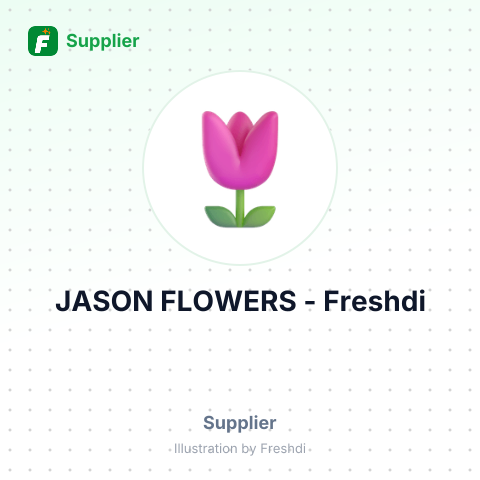 JASON FLOWERS – summary card, no photo uploaded yet