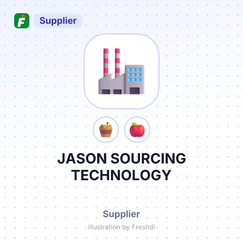 JASON SOURCING TECHNOLOGY – summary card, no photo uploaded yet