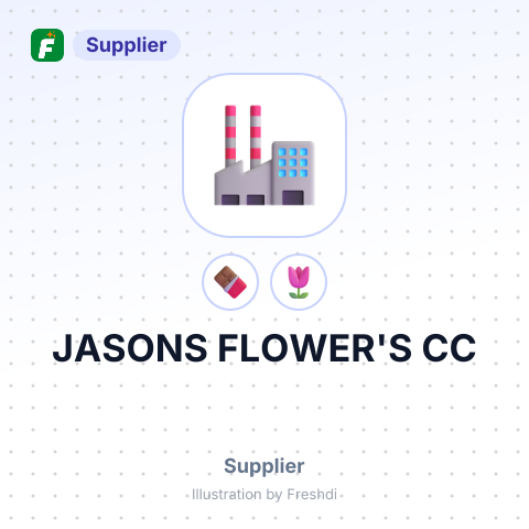 JASONS FLOWER'S CC – summary card, no photo uploaded yet
