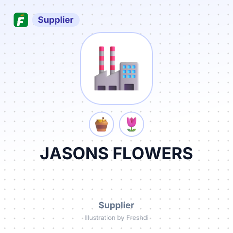 JASONS FLOWERS – summary card, no photo uploaded yet