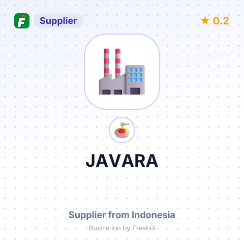 JAVARA – summary card, no photo uploaded yet