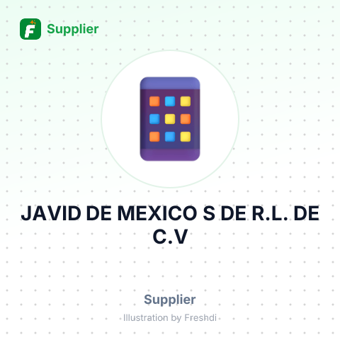 JAVID DE MEXICO S DE R.L. DE C.V – summary card, no photo uploaded yet