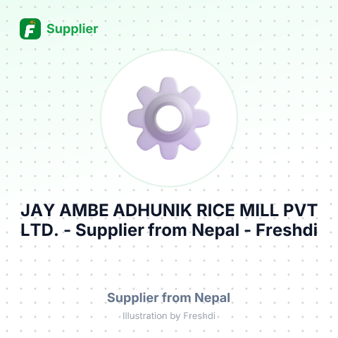 JAY AMBE ADHUNIK RICE MILL PVT LTD. – summary card, no photo uploaded yet