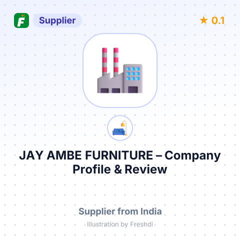JAY AMBE FURNITURE – summary card, no photo uploaded yet