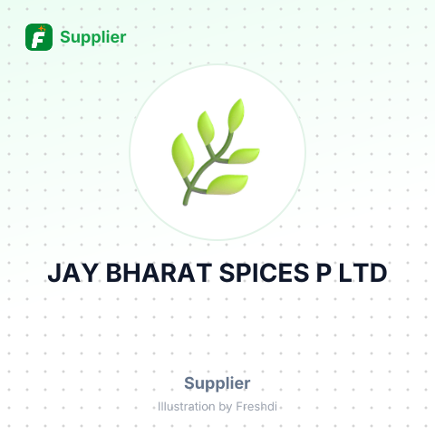 JAY BHARAT SPICES P LTD – summary card, no photo uploaded yet